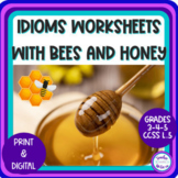 Idioms | Figurative Language | Worksheets  and Slides | Be