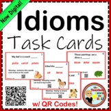 Idioms Task Cards NOW Digital!
