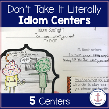 Preview of Idiom Activities