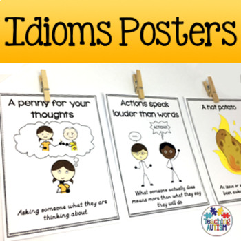 Preview of Idioms Posters