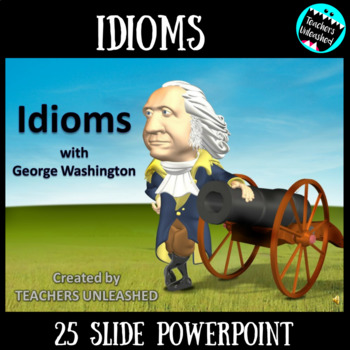 Preview of Idioms PowerPoint Lesson {Figurative Language}