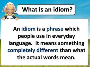 Idioms to Describe People - ppt download