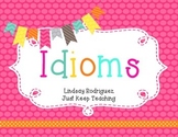 Idioms Practice or Assessment Worksheet- Don't take it literally!