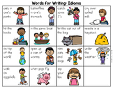 Idioms Word List - Writing Center