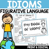 Idioms Worksheets and Activities to Teach Figurative Language