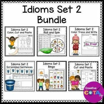 Preview of Occupational Therapy Idioms Writing Figurative Language Activities Bundle