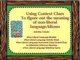 Idioms and Non-Literal Language:  Using Context Clues to Determine Meaning