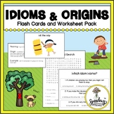 Idioms Worksheets & Cards - Figurative Language Worksheets