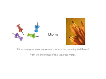 Preview of Idioms for All