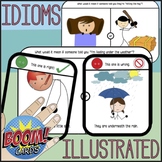 Idioms w. Visuals - Picture Choices for Real v. Figurative