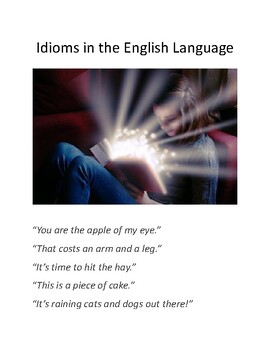 Preview of Idioms in the English Language