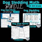 Iditarod Dog Sledding Bundle | 4th Grade Fractions