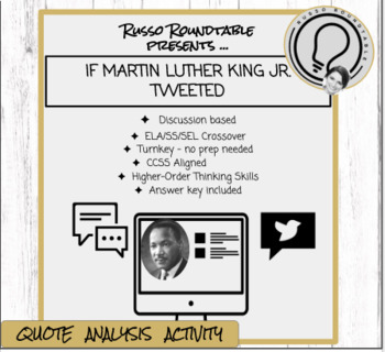 Preview of If Martin Luther King Jr. Tweeted ...