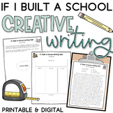 If I Built a School Fun Creative Writing Assignment | Back