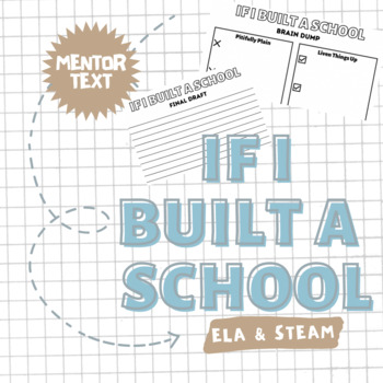 Preview of If I Built a School Writing Activity