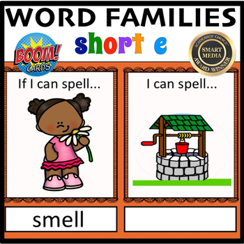 Preview of Distance Learning BOOM Cards | Short Vowel Word Family 2