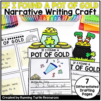 Preview of If I Found a Pot of Gold, March Writing Craft, St. Patrick's Day Writing Prompt