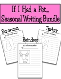 If I Had a Pet...Bundle Holiday/Seasonal Writing - Turkey,