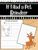 If I Had a Pet...REINDEER ~ Christmas Creative Writing