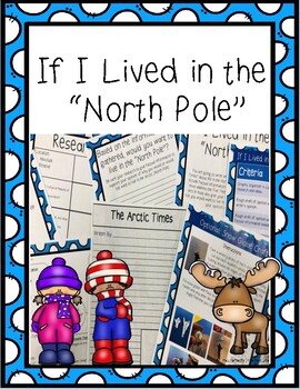 Preview of If I Lived In The "North Pole"