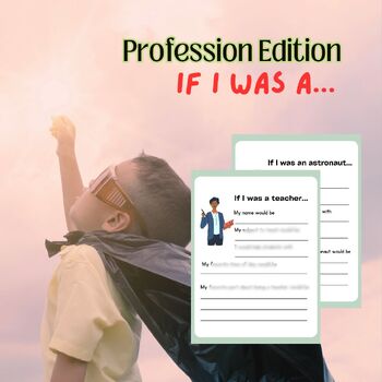 Preview of If I Was a...(Profession Edition)