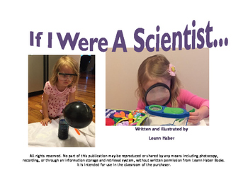 Preview of If I Were A Scientist Nonfiction Bk w/ Science Activity Lessons and "HOT" Ideas