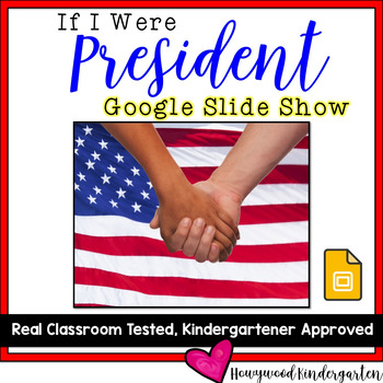 Preview of Presidents Day Activity : If I Were President EDITABLE GOOGLE SLIDES