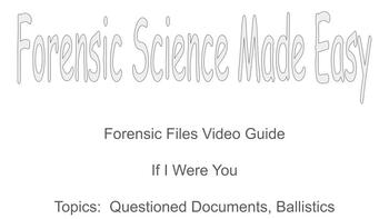 Preview of If I Were You - Forensic Files Video Guide