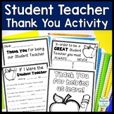 If I Were a Student Teacher | Student Teacher Thank You | 