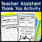 If I Were a Teacher Assistant, Teacher Assistant Thank You