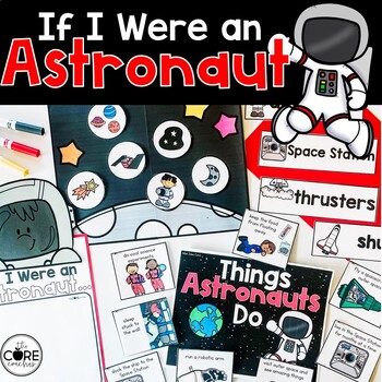 Preview of If I Were an Astronaut PreK Read Aloud-Space Activities for Preschool
