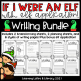 If I Were an Elf Writing Activity Elf Application Winter C
