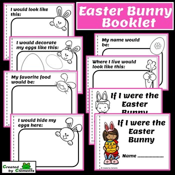 If I Were the Easter Bunny Activities Worksheets by Created by Clements