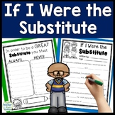 If I Were the Substitute Teacher Writing Fun | Perfect for