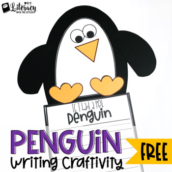 Preview of If I had a Pet Penguin Free Writing Craftivity