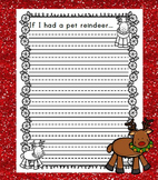 If I had a pet reindeer... / Christmas Writing Activity