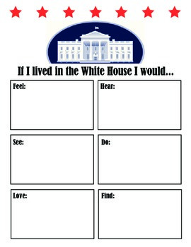 Preview of If I lived in the White House