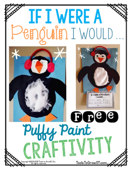 If I were a Penguin I Would .... Craftivity