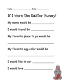 If I were the Easter Bunny - Writing Prompt