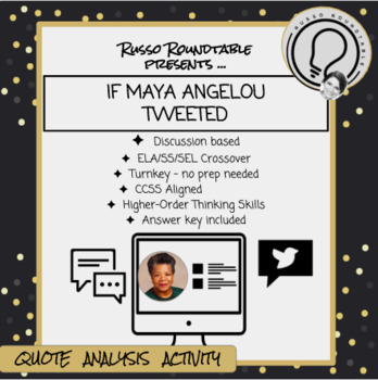 Preview of If Maya Angelou Tweeted ...