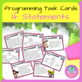 If Statements Programming Task Cards