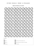 If The World Were a Village Student Workbook Printable