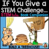 If YOU Give a Pig a Pancake STEM Challenge | Build a TREEHOUSE