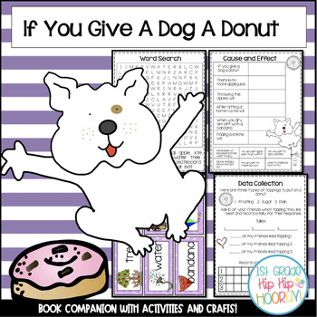 Preview of Book Companion for If You Give A Dog A Donut with Crafts and Activities