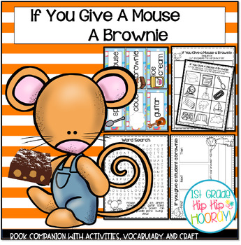 Preview of Book Companion for If You Give A Mouse A Brownie with Activities and Craft