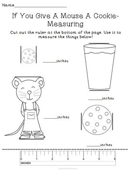 If You Give A Mouse A Cookie Activity Set Pack Reading