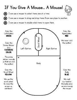 Preview of If You Give A Mouse... A Mouse! Worksheet