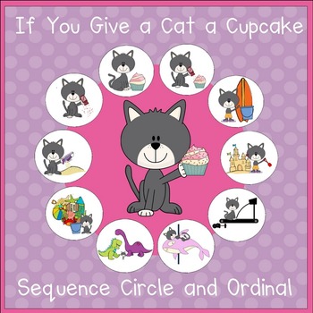 If You Give a Cat a Cupcake - Sequencing Activities by Liv ...