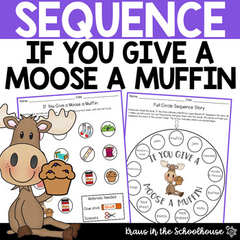 If You Give A Moose A Muffin Sequencing Activities By Kraus In The Schoolhouse