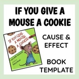 If You Give a Mouse A Cookie - Cause and Effect Story Template